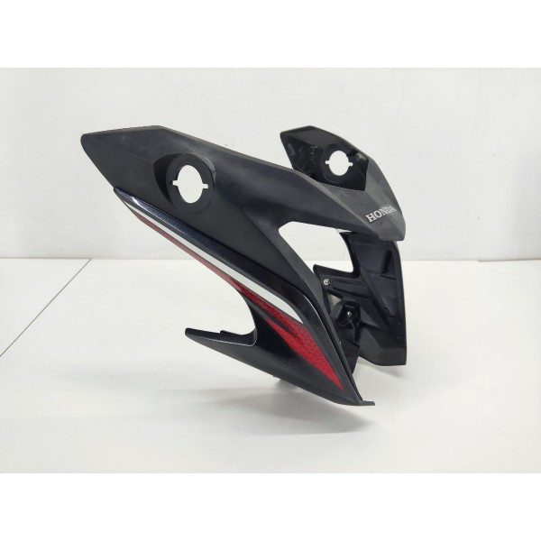 Carenagem Mascara Farol Honda Cb250 Twister 2021 Detalhe Preto