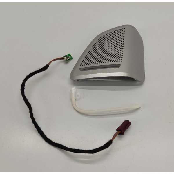 Acabamento Auto Falante Porta D.d Led Bmw X6 V8 2015 Prata