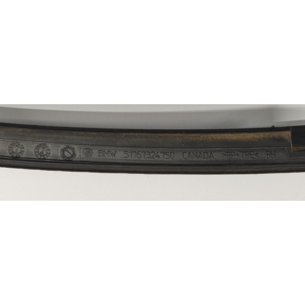 Borracha Guarda Pó Porta Lateral Direita Bmw X6 V8 2015