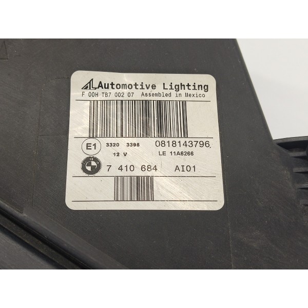 Farol Direito Full Led Bmw X6 V8 2015 7410684 Direito