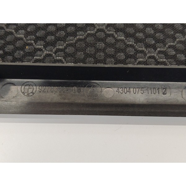 Tela Auto Falante Assoalho Direito Bmw X6 V8 2015 Preto