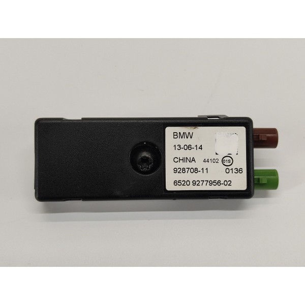 Modulo Amplificador Antena Bmw X6 V8 2015 9277956 Preto
