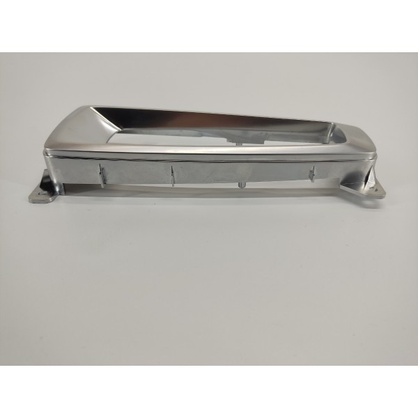 Moldura Alavanca Cambio Botao Freio Bmw X6 V8 2015 Prateado