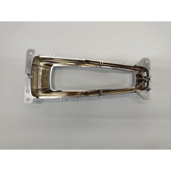 Moldura Alavanca Cambio Botao Freio Bmw X6 V8 2015 Prateado