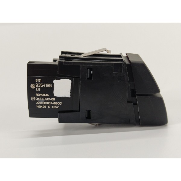 Botão Pisca Alerta Bmw X6 2015 9354186 Preto