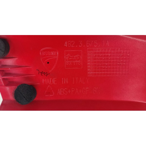 Carenagem Lateral E. Ducati Multistrada 1260s 2022 48236751a Preto