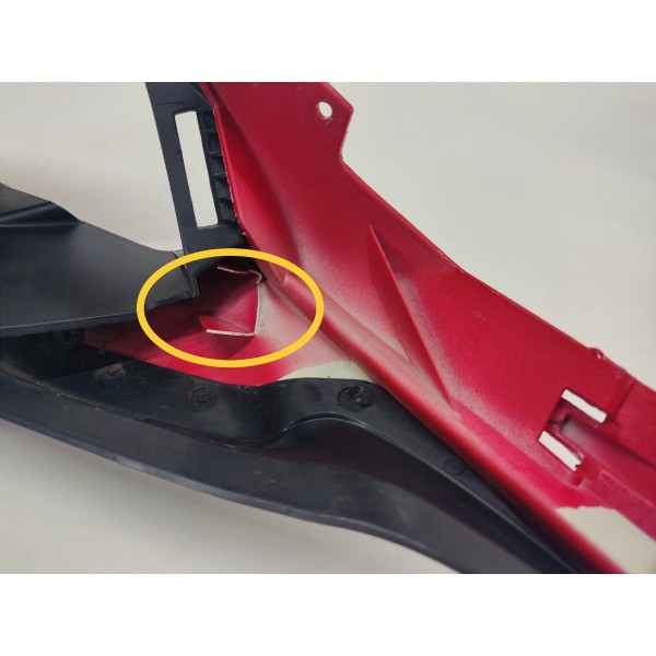 Carenagem Frontal Painel Farol Ducati Multistrada 1260s 2022 Vermelha