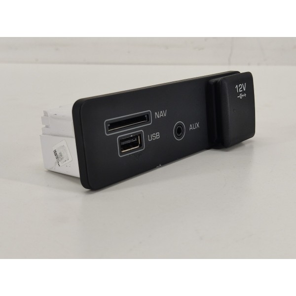 Botão Entrada Usb Aux Nav 12v Discovery Sport 2.0 2016