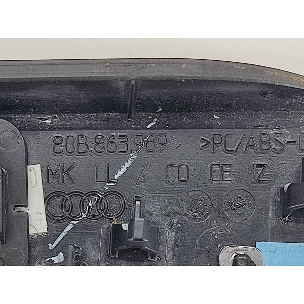 Moldura Console Central Cambio Audi Q5 2.0 2022 80b863969 Preto
