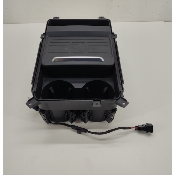 Porta Copo Celular Console Audi Q5 2.0 2022 80a863004 Preto