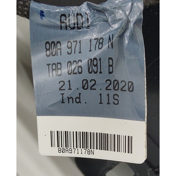 Porta Copo Celular Console Audi Q5 2.0 2022 80a863004 Preto