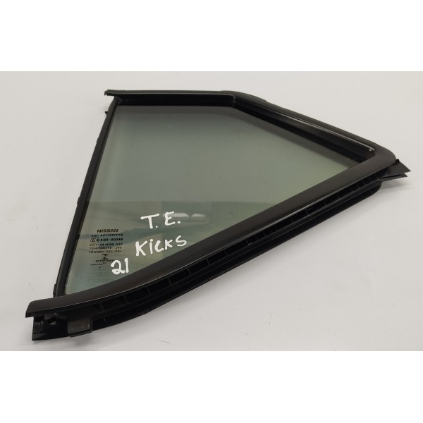 Vidro Fixo Porta Traseira Esquerda Nissan Kicks 2021