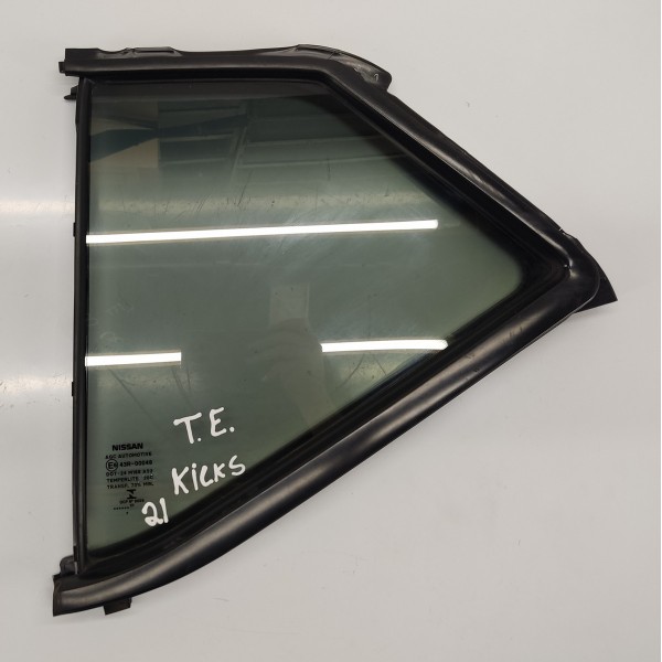 Vidro Fixo Porta Traseira Esquerda Nissan Kicks 2021