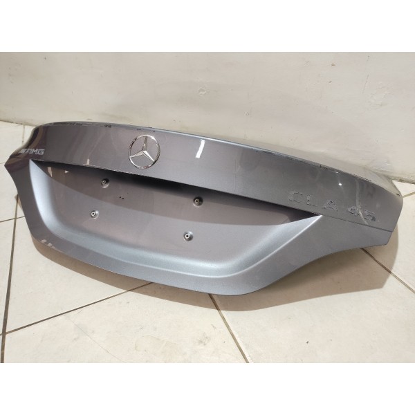 Tampa Traseira Porta Malas Mercedes Cla 45 Amg 2016 Cinza