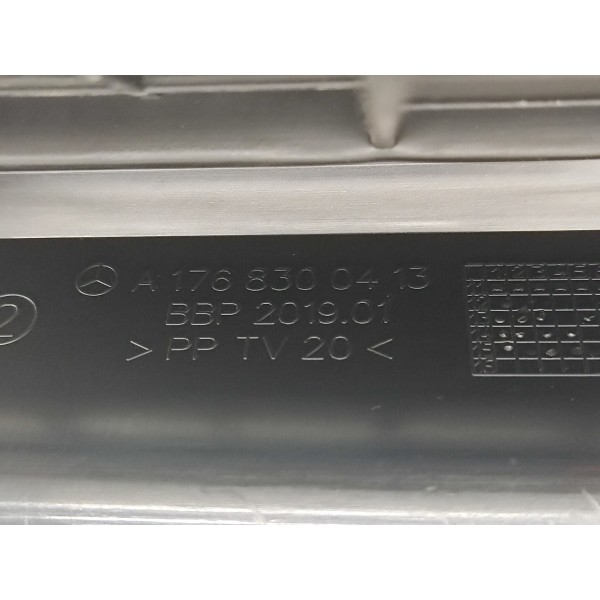 Duto Grade Ar Churrasqueira Painel Mercedes Cla 45 Amg 2016 Preto