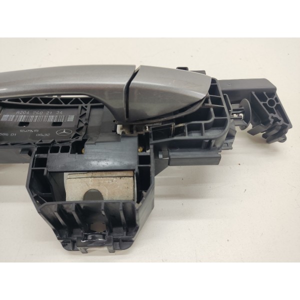 Maçaneta Externa Traseira Esquerda Mercedes Cla 45 Amg 2016 Cinza Dianteira