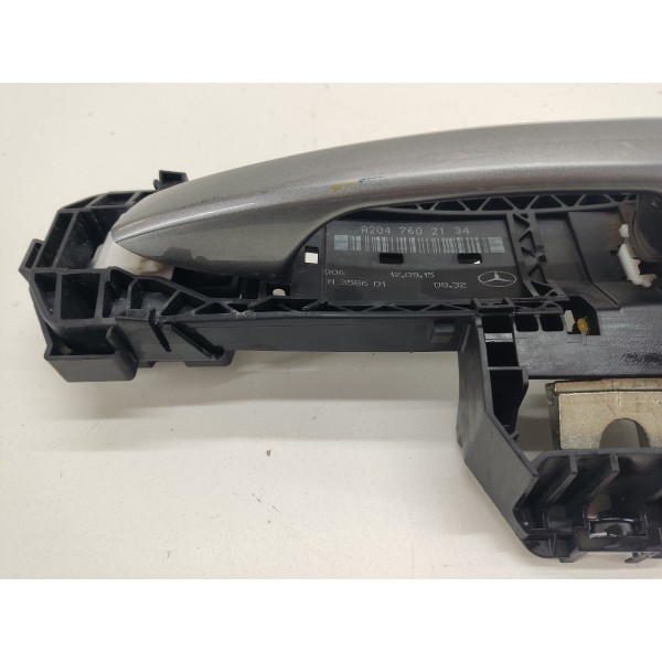 Maçaneta Externa Traseira Esquerda Mercedes Cla 45 Amg 2016 Cinza Dianteira