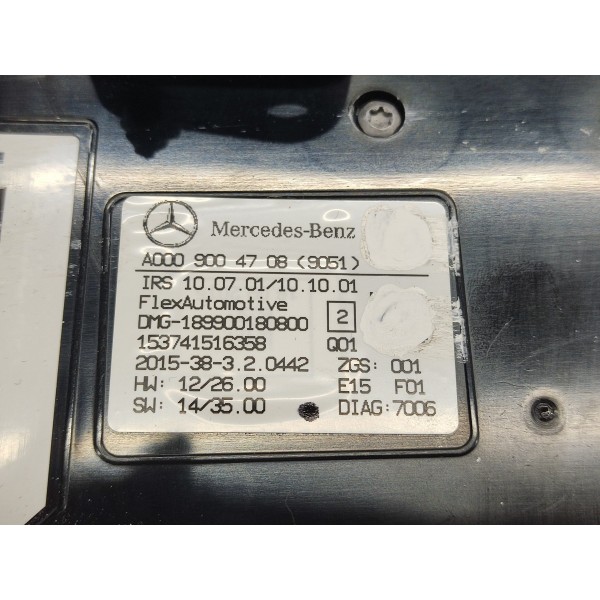 Luz Cortesia Comando Teto Mercedes Cla 45 Amg 2016