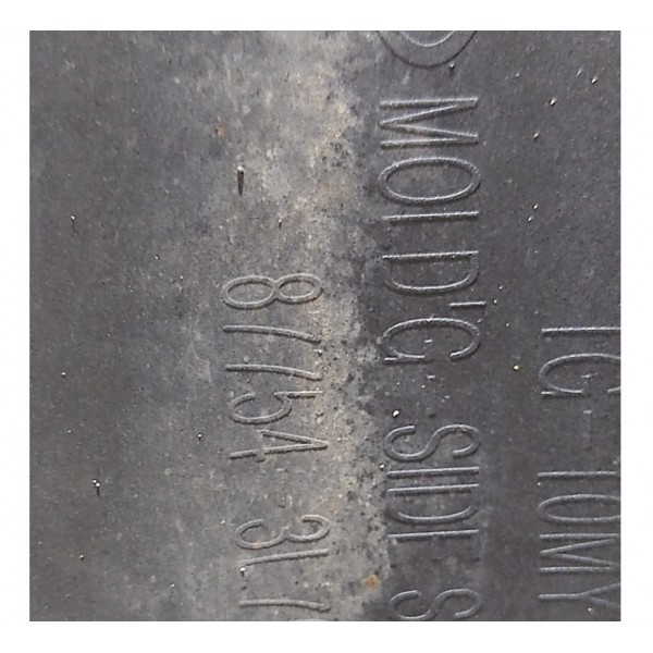 Spoiler Lateral Direito Azera 3.3 2011 877543t700 C/ Detalhe Preto