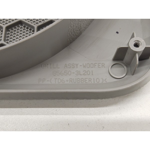 Tela Auto Falante Traseiro Azera 3.3 2011 85650 3l201 Cinza