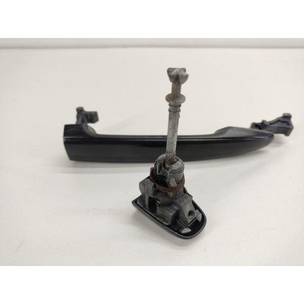 Maçaneta Externa Dianteira Direita Toyota Camry V6 2009 Preto Dianteira