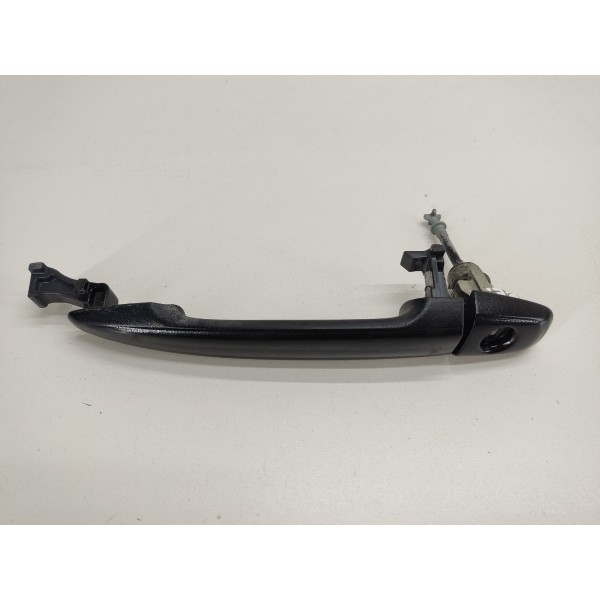 Maçaneta Externa Dianteira Esquerda Toyota Camry V6 2009 Preto Dianteira