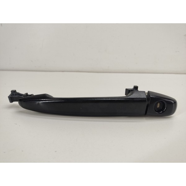 Maçaneta Externa Dianteira Esquerda Toyota Camry V6 2009 Preto Dianteira