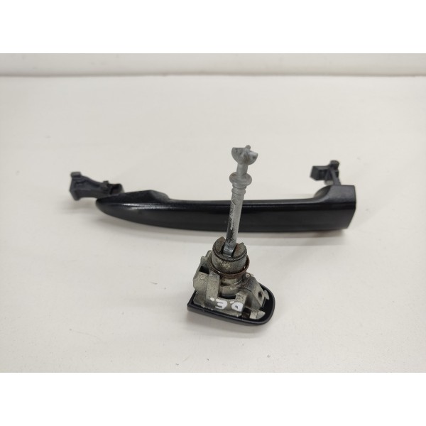 Maçaneta Externa Dianteira Esquerda Toyota Camry V6 2009 Preto Dianteira