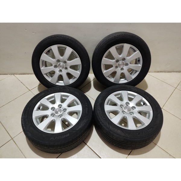 Jogo Roda R16 Toyota Camry V6 2009 Preto