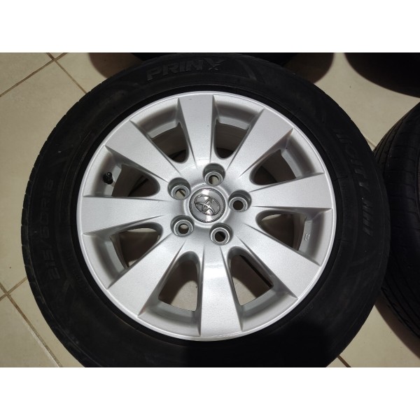 Jogo Roda R16 Toyota Camry V6 2009 Preto