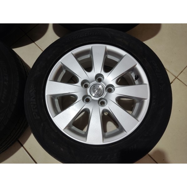 Jogo Roda R16 Toyota Camry V6 2009 Preto