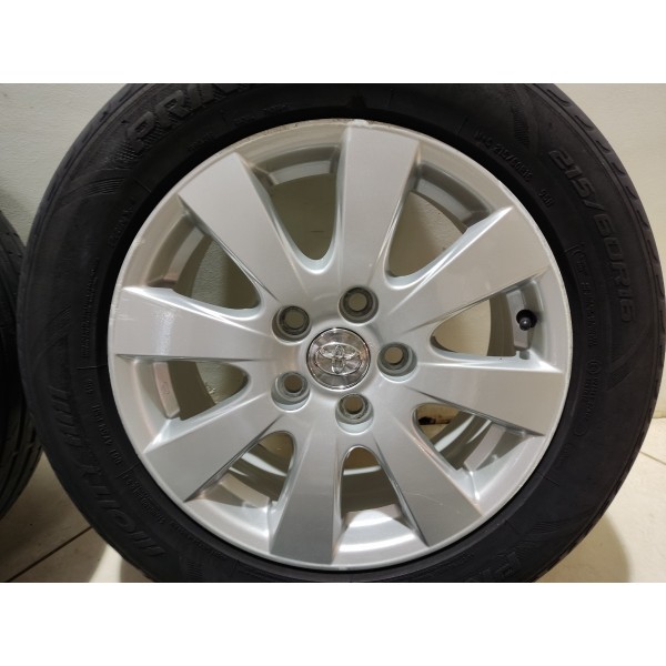 Jogo Roda R16 Toyota Camry V6 2009 Preto