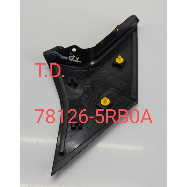 Acabamento Externo Coluna T.d Nissan Kicks 2021 781265rb0a Preto