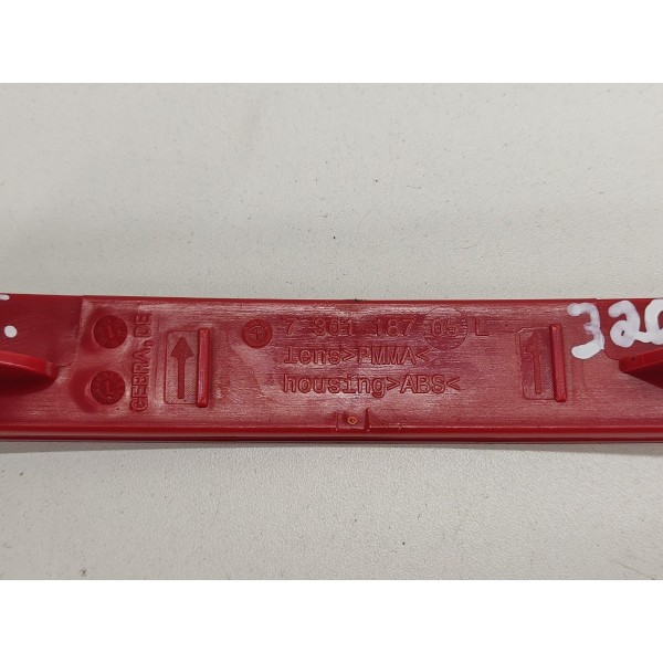 Refletor Olho Gato Traseiro Esquerdo Bmw 320i N20 2015 Vermelho