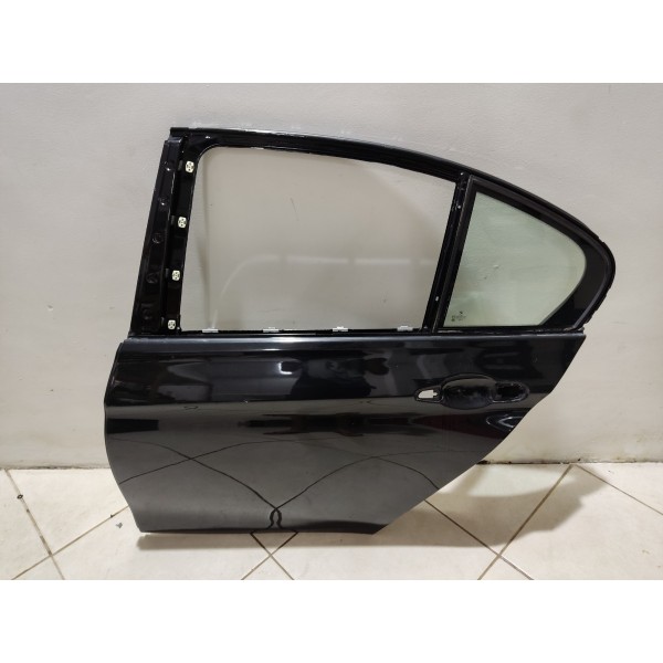 Porta Traseira Esquerda Bmw 320i N20 2015 Traseira Esquerda Preto
