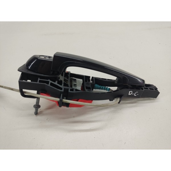 Maçaneta Externa Dianteira E. Bmw 320i N20 2015 Com Led Preto Dianteira