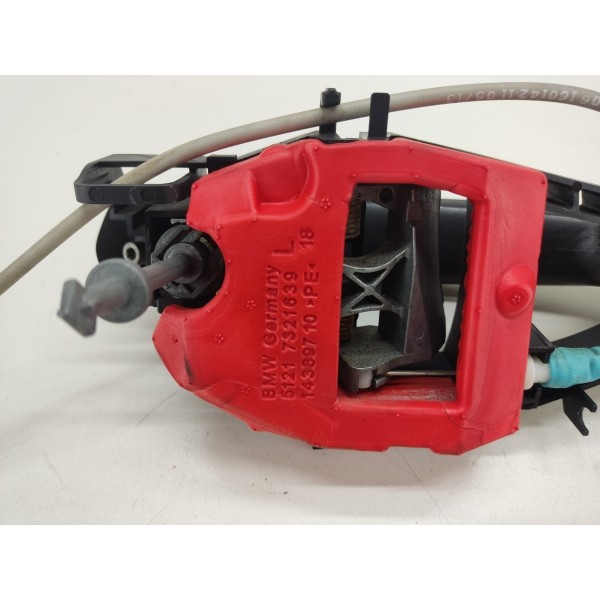 Maçaneta Externa Dianteira E. Bmw 320i N20 2015 Com Led Preto Dianteira