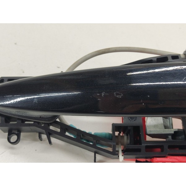 Maçaneta Externa Dianteira E. Bmw 320i N20 2015 Com Led Preto Dianteira