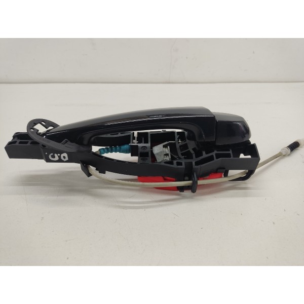 Maçaneta Externa Dianteira Direita Bmw 320i N20 2015 Com Led Preto Dianteira