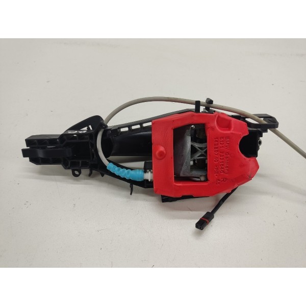 Maçaneta Externa Dianteira Direita Bmw 320i N20 2015 Com Led Preto Dianteira