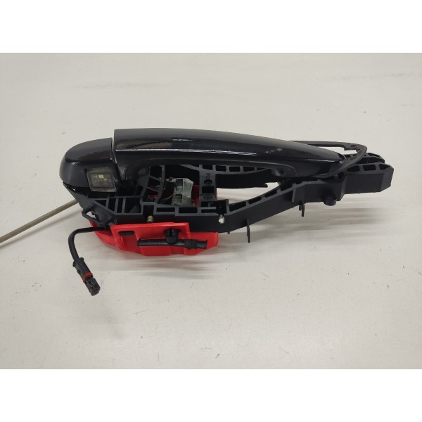 Maçaneta Externa Dianteira Direita Bmw 320i N20 2015 Com Led Preto Dianteira