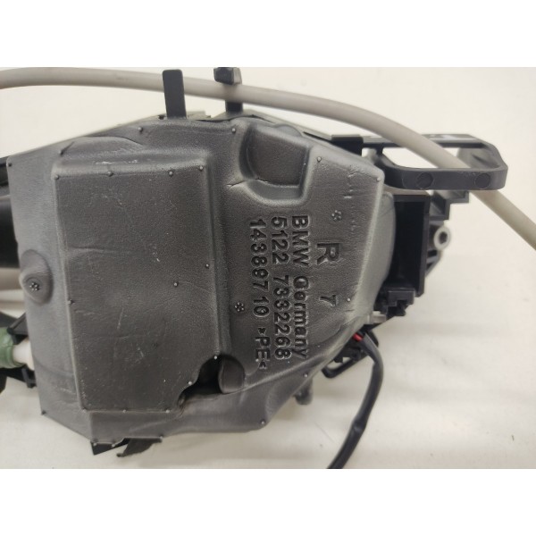 Maçaneta Externa Traseira Direita Bmw 320i N20 2015 Com Led Preto Traseira