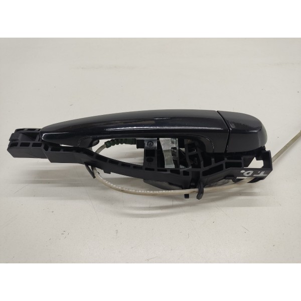 Maçaneta Externa Traseira Direita Bmw 320i N20 2015 Com Led Preto Traseira