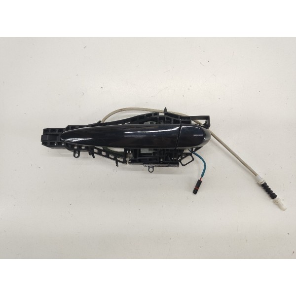 Maçaneta Externa Traseira Esquerda Bmw 320i N20 2015 Com Led - Preto - Traseira