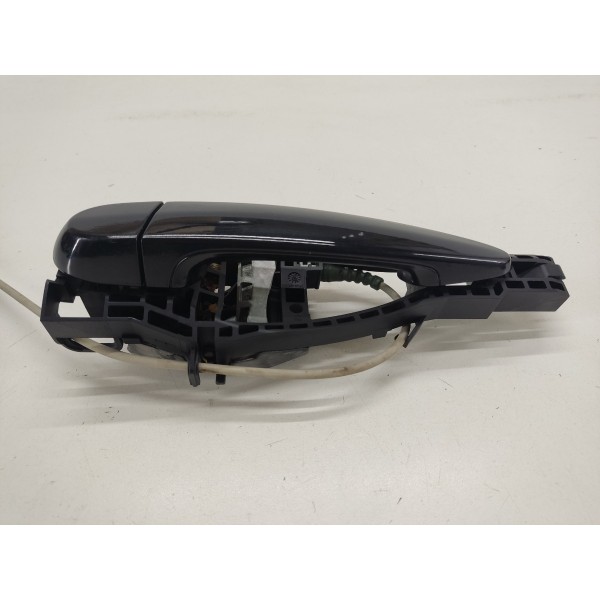 Maçaneta Externa Traseira Esquerda Bmw 320i N20 2015 Com Led - Preto - Traseira