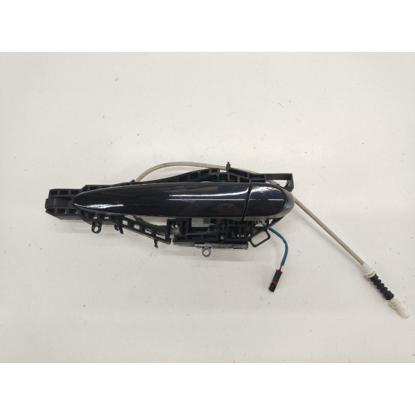 Maçaneta Externa Traseira Esquerda Bmw 320i N20 2015 Com Led - Preto - Traseira