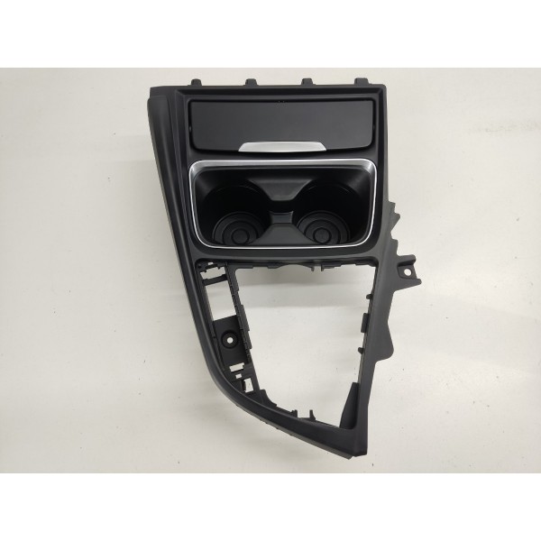 Moldura Porta Copo Objetos Console Bmw 320i 2015 9218925 Preto