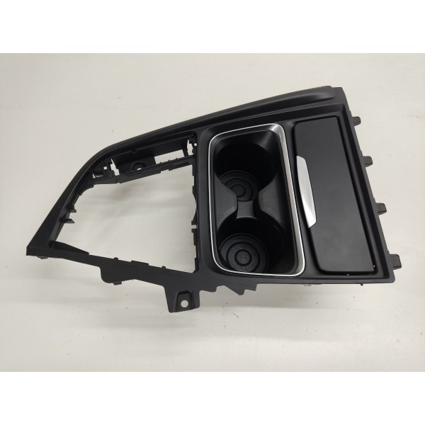 Moldura Porta Copo Objetos Console Bmw 320i 2015 9218925 Preto