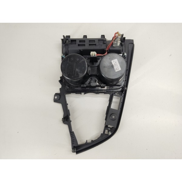 Moldura Porta Copo Objetos Console Bmw 320i 2015 9218925 Preto