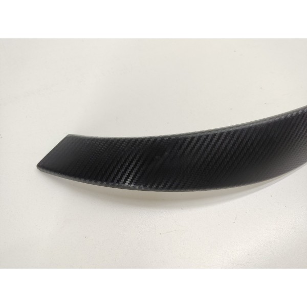 Moldura Puxador Porta Plotado Fibra Carb T.d Bmw 320i 2015 Preto